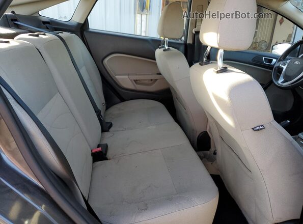 3FADP4BJ3GM184552 2016 FORD FIESTA Серый Вид задних сидений