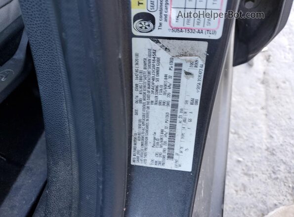 3FADP4BJ3GM184552 2016 FORD FIESTA Серый Вид подкапотного пространства