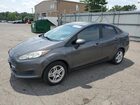 2018 Ford Fiesta Se Gray vin: 3FADP4BJ4JM129373