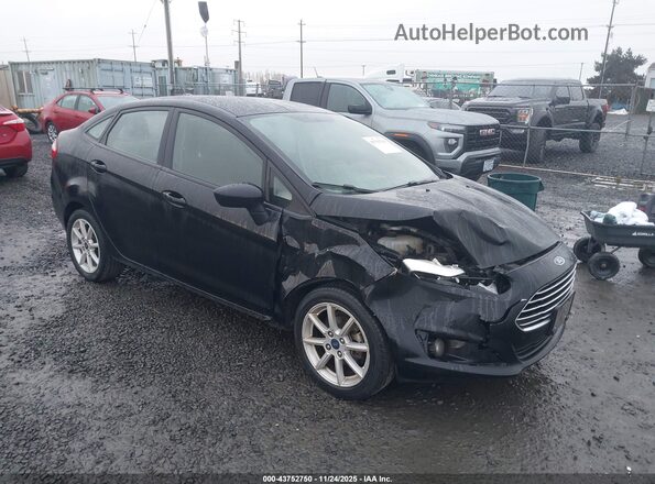 3FADP4BJ9KM133064 2019 FORD FIESTA Черный Передняя правая четверть
