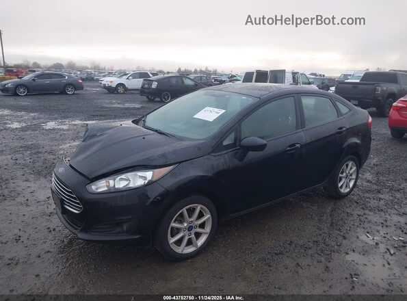 3FADP4BJ9KM133064 2019 FORD FIESTA Черный Передняя левая четверть