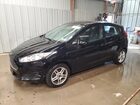 2018 Ford Fiesta Se Black vin: 3FADP4EJ1JM118889