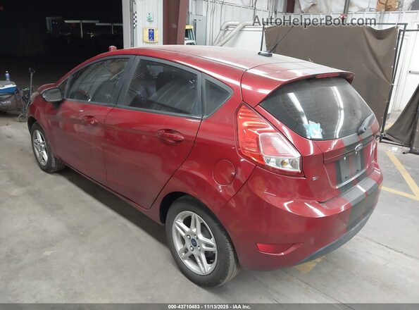 3FADP4EJ4HM104284 2017 FORD FIESTA Красный Задняя левая четверть