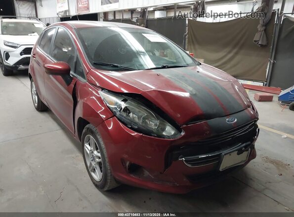 3FADP4EJ4HM104284 2017 FORD FIESTA Красный Передняя правая четверть
