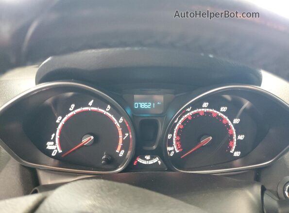 3FADP4GX9GM183497 2016 FORD FIESTA Черный Вид щитка приборов