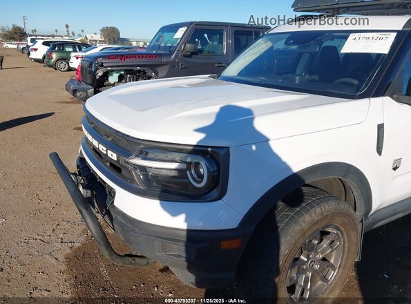 3FMCR9B63PRE36498 2023 FORD BRONCO SPORT White Front view