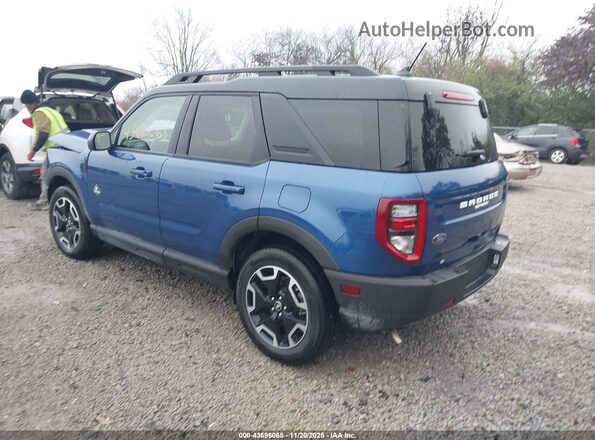 3FMCR9C69PRD27767 2023 FORD BRONCO SPORT Синий Задняя левая четверть