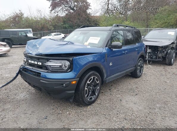 3FMCR9C69PRD27767 2023 FORD BRONCO SPORT Синий Передняя левая четверть