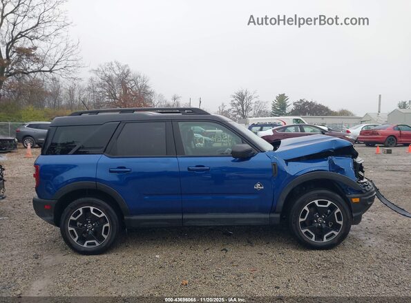 3FMCR9C69PRD27767 2023 FORD BRONCO SPORT Синий Панорамный вид салона 360°