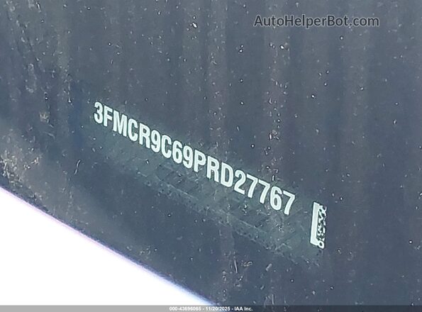 3FMCR9C69PRD27767 2023 FORD BRONCO SPORT Синий Вид подкапотного пространства