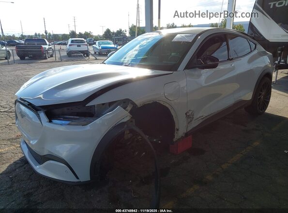3FMTK1RMXMMA49465 2021 FORD MUSTANG MACH-E Серый Передняя левая четверть