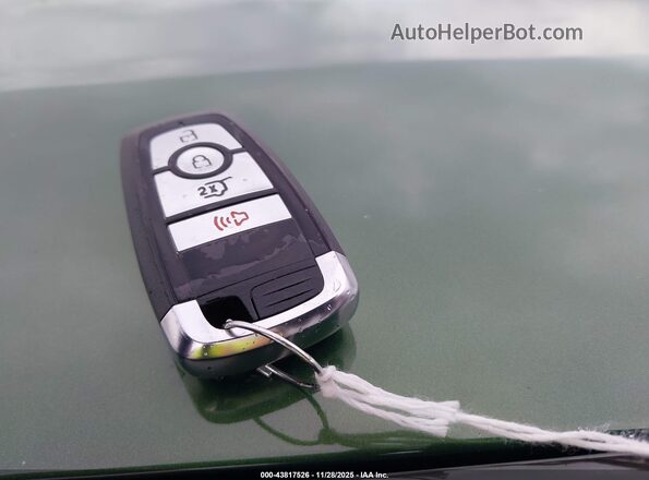 3FMTK1S57RMA07247 2024 FORD MUSTANG MACH-E Green Вид панелі приладів