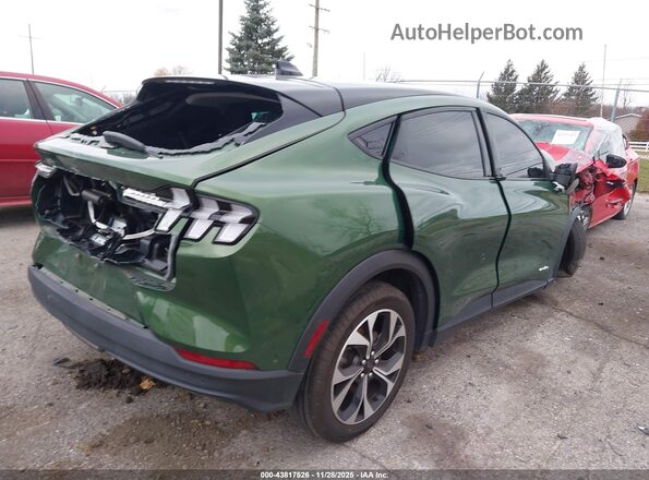 3FMTK1S57RMA07247 2024 FORD MUSTANG MACH-E Green Задня права чверть