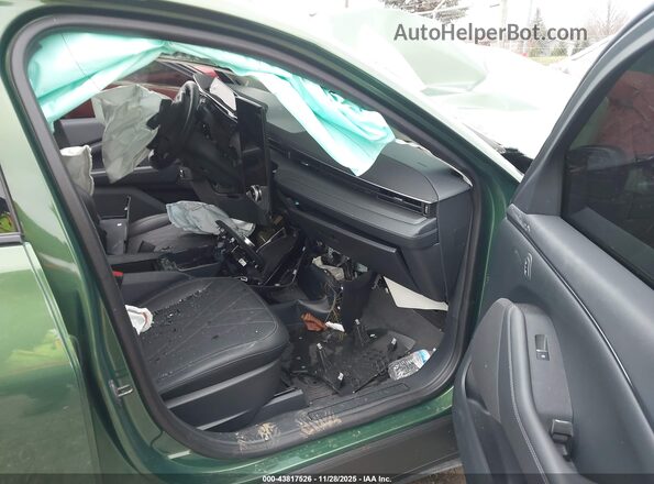3FMTK1S57RMA07247 2024 FORD MUSTANG MACH-E Green Вид салону спереду