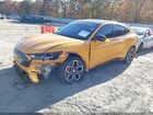 2021 Ford Mustang Mach-e Gt Желтый vin: 3FMTK4SE3MME00429