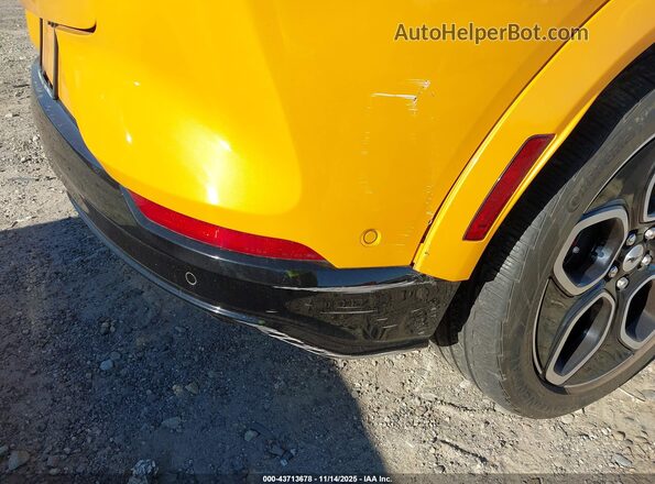 3FMTK4SE3MME00429 2021 FORD MUSTANG MACH-E Желтый 