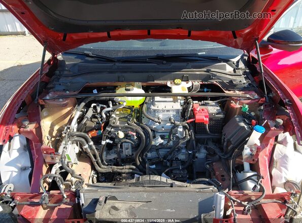 3FMTK4SX5RMA18296 2024 FORD MUSTANG MACH-E Red Widok z tyłu
