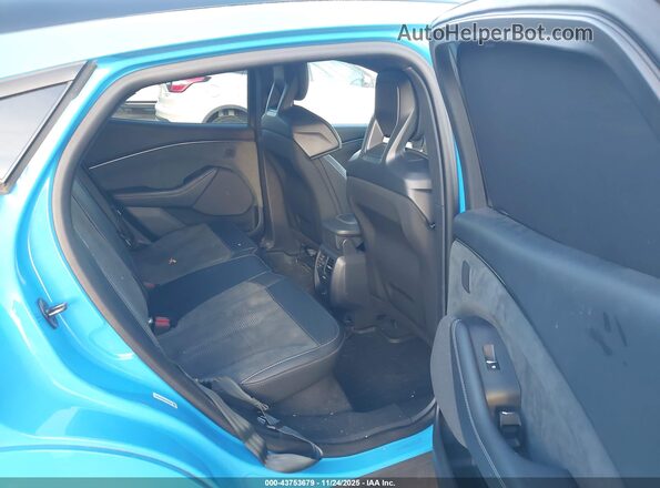 3FMTK4SX8PMA42895 2023 FORD MUSTANG MACH-E Blue Vista de la etiqueta del VIN