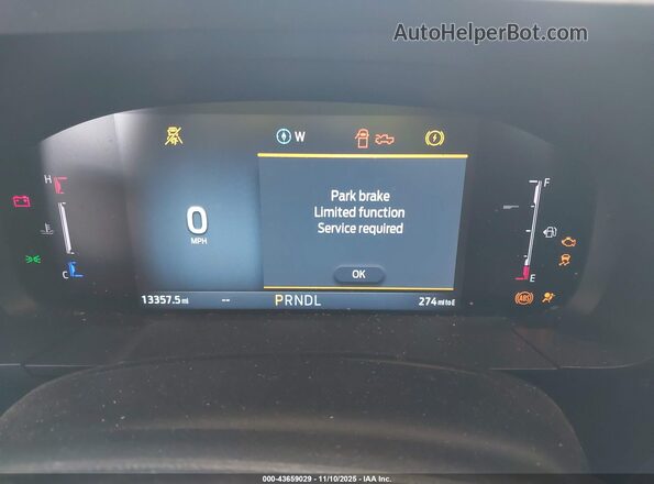 3FTTW8BA0SRA23829 2025 FORD MAVERICK Белый Вид задних сидений