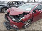 2017 Chevrolet Cruze Premier Auto Бордовый vin: 3G1BF6SM0HS501378