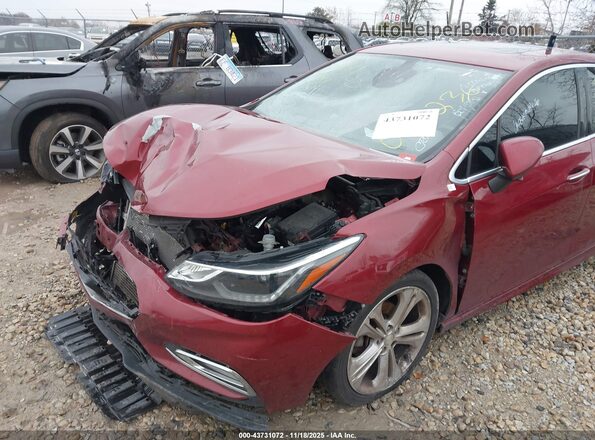 3G1BF6SM0HS501378 2017 CHEVROLET CRUZE Бордовый 