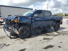 2022 Chevrolet Silverado K1500 Trail Boss Custom Синий vin: 3GCPDCED7NG588174