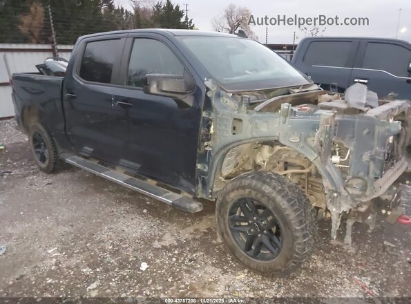 3GCPYFED0KG224616 2019 CHEVROLET SILVERADO Черный Передняя правая четверть