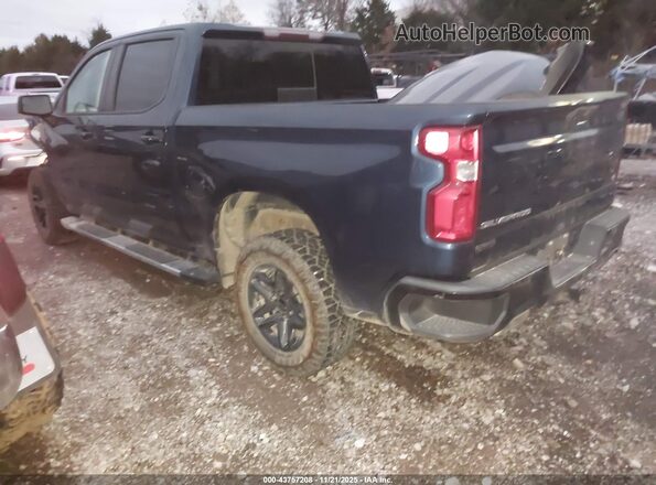 3GCPYFED0KG224616 2019 CHEVROLET SILVERADO Черный Задняя левая четверть