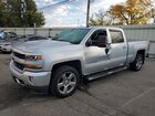 2017 Chevrolet Silverado K1500 Lt Silver vin: 3GCUKREC5HG229977