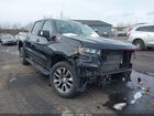 2022 Chevrolet Silverado 1500 Ltd 4wd  Short Bed Rst Черный vin: 3GCUYEEDXNG103612