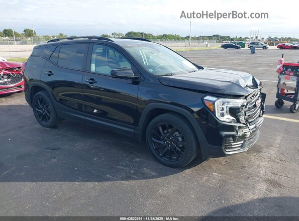 3GKALMEG0PL164388 2023 GMC TERRAIN Black Front right