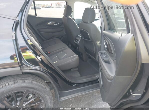 3GKALMEG0PL164388 2023 GMC TERRAIN Black VIN sticker view