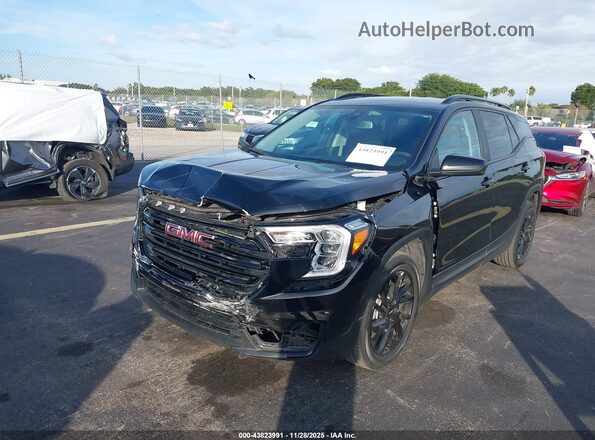 3GKALMEG0PL164388 2023 GMC TERRAIN Black Front view