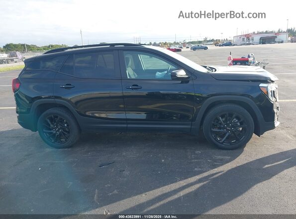 3GKALMEG0PL164388 2023 GMC TERRAIN Black Instrument cluster view