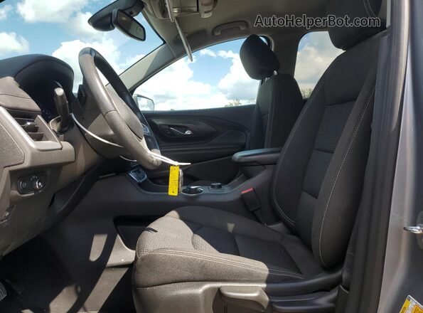 3GKALMEG4PL254434 2023 GMC TERRAIN Серебряный Вид салона спереди