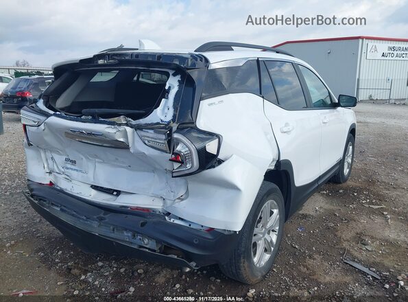 3GKALMEV3NL184940 2022 GMC TERRAIN Белый Задняя правая четверть