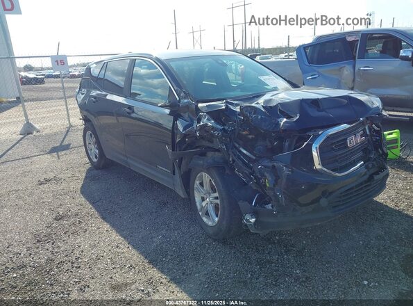 3GKALMEV7ML353291 2021 GMC TERRAIN Черный Передняя правая четверть