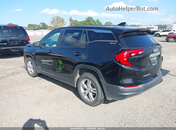 3GKALMEV7ML353291 2021 GMC TERRAIN Черный Задняя левая четверть