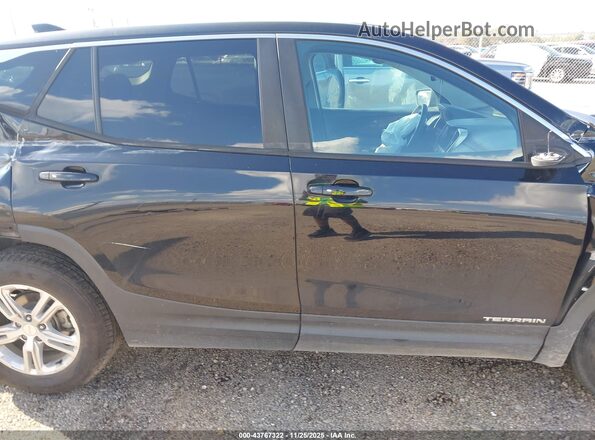 3GKALMEV7ML353291 2021 GMC TERRAIN Черный Вид задней части салона