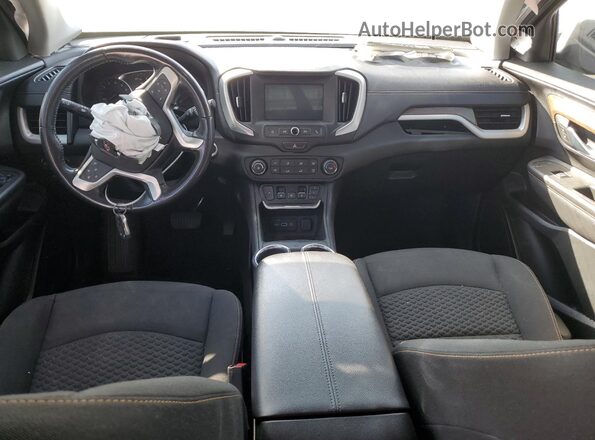 3GKALMEV8ML360380 2021 GMC TERRAIN White Вид панелі приладів