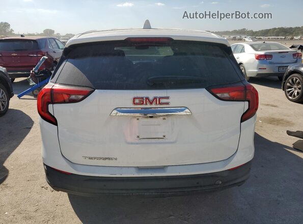 3GKALMEV8ML360380 2021 GMC TERRAIN White Вид ззаду