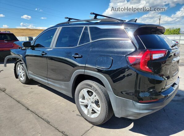 3GKALMEV8NL302268 2022 GMC TERRAIN Черный Задняя левая четверть