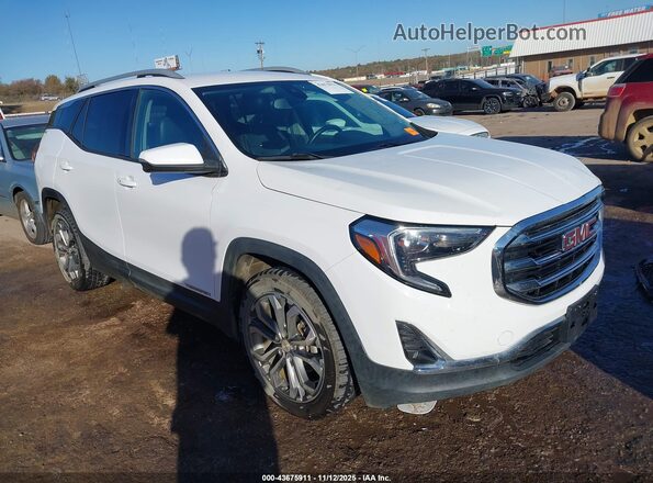 3GKALPEV4ML311520 2021 GMC TERRAIN Белый Передняя правая четверть