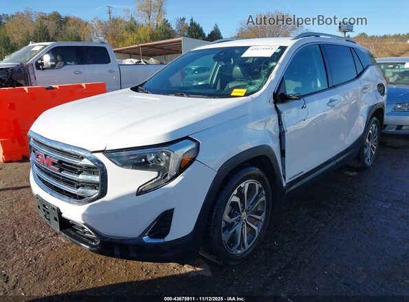 3GKALPEV4ML311520 2021 GMC TERRAIN Белый Передняя левая четверть