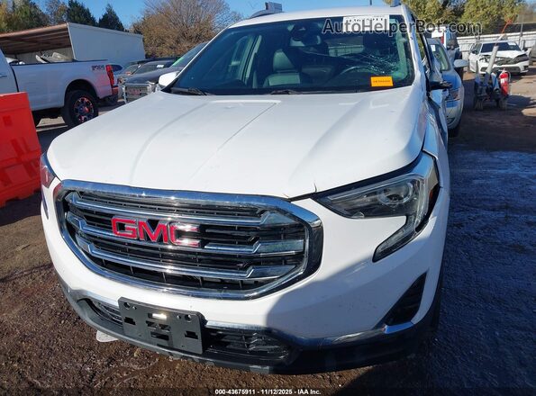 3GKALPEV4ML311520 2021 GMC TERRAIN Белый Вид щитка приборов