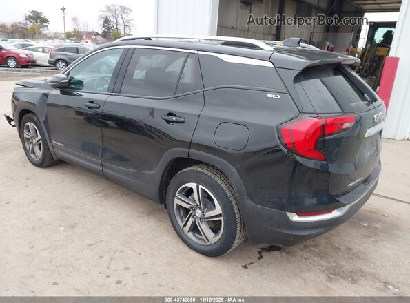3GKALPEV5ML390082 2021 GMC TERRAIN Черный Задняя левая четверть