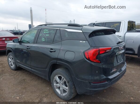 3GKALTEV8ML346859 2021 GMC TERRAIN Серый Задняя левая четверть