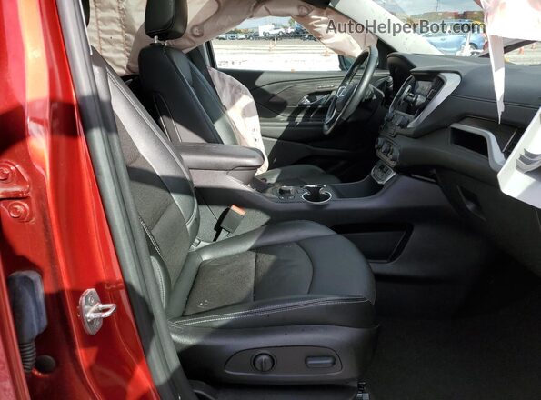 3GKALVEG3PL135893 2023 GMC TERRAIN Бордовый Вид салона спереди