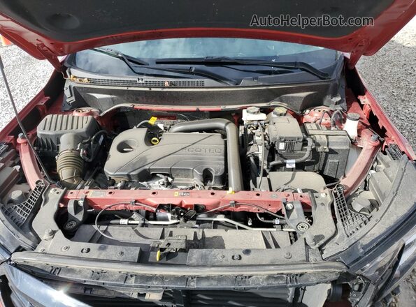 3GKALVEG3PL135893 2023 GMC TERRAIN Бордовый Вид задней части салона