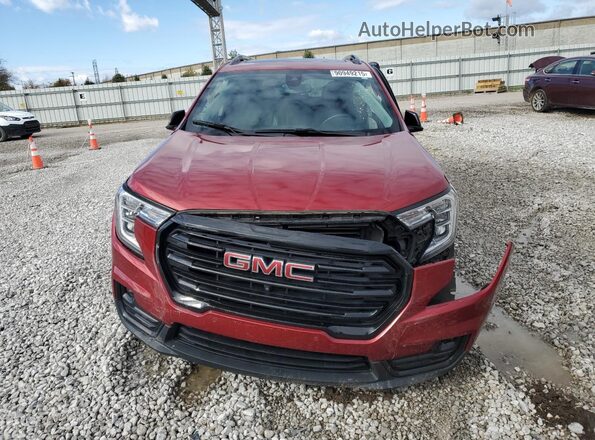 3GKALVEG3PL135893 2023 GMC TERRAIN Бордовый Вид спереди